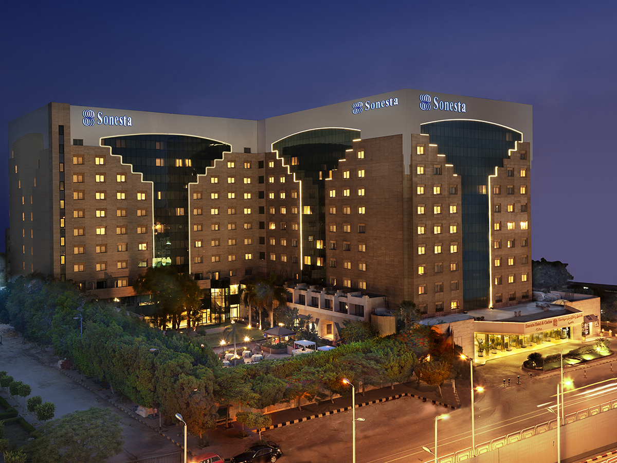 The exterior of the Sonesta Hotel, Tower & Casino - Cairo hotel.