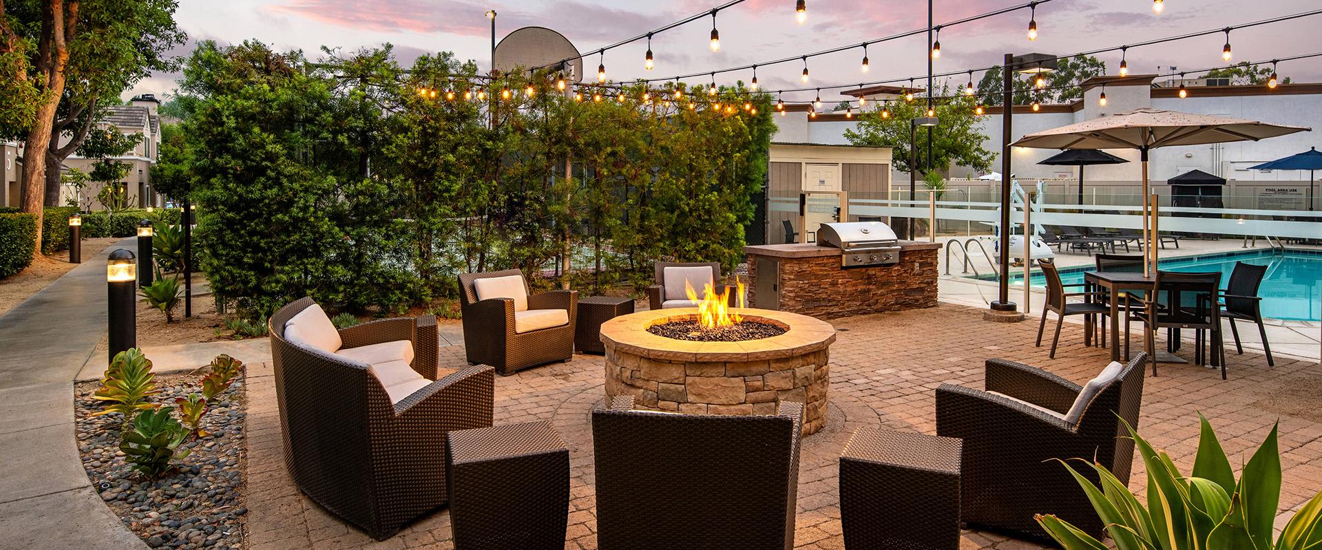 Outdoor Patio and Firepit
