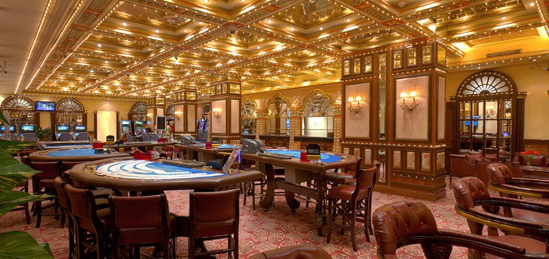 The casino area at Sonesta Hotel, Tower & Casino - Cairo.