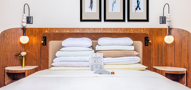 Bed and Towels at The Benjamin Royal Sonesta