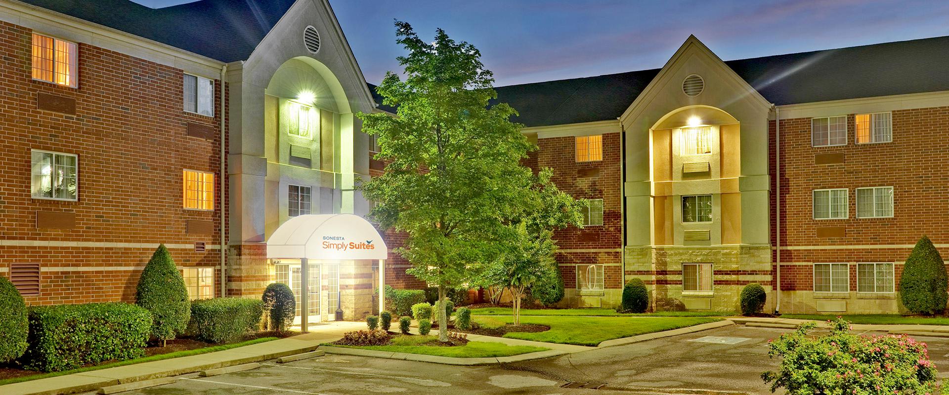 Sonesta Simply Suites Nashville Brentwood Hotel Exterior Entrance
